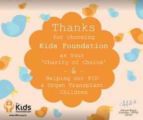 Sponsoring the Kids Foundation